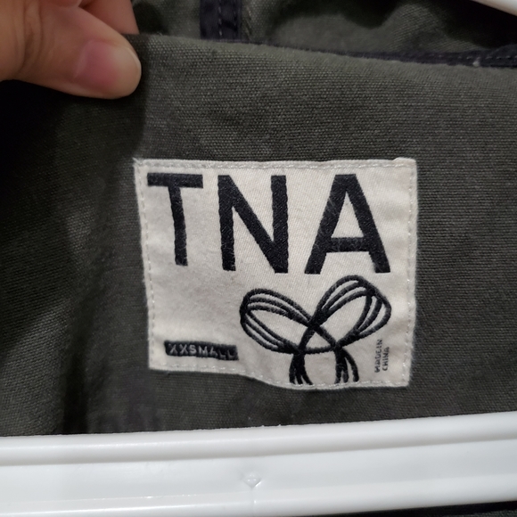 Aritzia TNA Talula army Green trooper jacket xxs - Picture 5 of 11